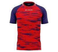 Givova Maillot Pixel Rouge Taille L Unisexe