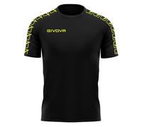 T-shirt à poly bande Givova Noir M