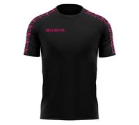 Givova T-shirt à poly bande Noir Taille S