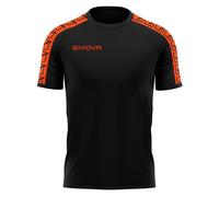 Givova T-shirt à poly bande Orange Taille M
