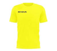 GIVOVA T-Shirt en Coton Frais, Jaune, 4XL