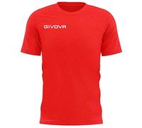 Givova T-Shirt en Coton Rouge Frais Taille. M