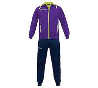 GIVOVA TR017, Combinaison Winner Unisex - Adulte, Violet/Jaune Fluo, 2XS
