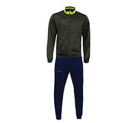 givova TR032 Unisexe Adulte, Vert militaire, Jaune Fluo, 2XS