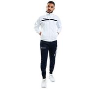 GIVOVA TT012, Combinaison One Full Zip Unisex - Enfant, Blanc/Bleu, 4XS