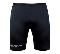 GIVOVA Unisex - Adulte Bermuda Skin Short Corsa, Noir, XXL EU