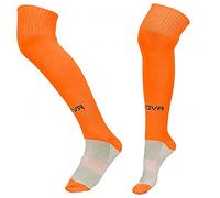 GIVOVA Unisex Adulte Chaussettes Bas de football, orange fluo, MONSIEUR