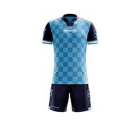GIVOVA Unisex - Adulte Competition Kit Football, céleste/bleu, M EU