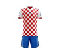 GIVOVA Unisex - Adulte Competition Kit Football, rouge/blue clair, M EU