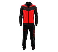 GIVOVA Visa Luxury survêtement, Rouge/Noir, XXXXL Unisex