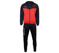 GIVOVA Visa survêtement, Bleu/Rouge chiné, L Unisex