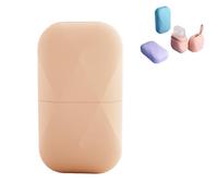 Givrée Cube - Une peau sans défauts, Cube visage givré, massage glacé réutilisable, soin visage rafraîchissant, réduit pores, apaise, tonifie, améliore élasticité peau (Kaki)