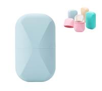 Givrée Cube - Une peau sans défauts, Cube visage givré, massage glacé réutilisable, soin visage rafraîchissant, réduit pores, apaise, tonifie, améliore élasticité peau (light blue)