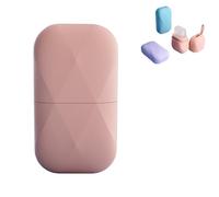 Givrée Cube - Une peau sans défauts, Cube visage givré, massage glacé réutilisable, soin visage rafraîchissant, réduit pores, apaise, tonifie, améliore élasticité peau (Rouge corail)