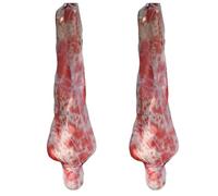 GIWFBQTR 2X Hot Gonflable Corpse Scary Hanging Halloween Decor Outdoor Scary Corpse in Bag Hallowmas Creepy Haunted House Prop