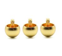 GIWFBQTR 3X Tippe Top Metal Flip Plus Top Toupie en Acier Inoxydable Amazing Toy Gift, Golden