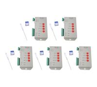 GIWFBQTR 5X Contrôleur LED RVB T1000S Carte SD 2048 Pixels Contrôleur pour WS2801 WS2811 WS2812B SK6812 LPD6803 Bande Lumineuse LED