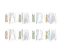 GIWFBQTR 8X Mandala Outils de Pointage RÉGlÉS pour Peindre des Roches, Kit de Point de de Peinture, ModÈLe de L'Outil de Point de Polka de en Pierre de Brosse CosmÉtique