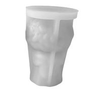 GIWFBQTR A-3D Coeur d'amour avec Bouquet de Nœud Rose Bougie Moule en Silicone Fleur DIY Savon Plâtre Époxy Fabrication D'Outils de Chocolat Faits à la Main Facile à Installer Facile à Utiliser