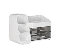 GIWFBQTR Boîte de Rangement de Maquillage de Style Tiroir, Organisateur de Dortoir, Cosmétiques en Plastique, Soins de la Peau, Coiffeuse, Bureau, Articles Divers