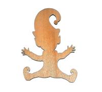 GIWFBQTR GNOME Pochoir GNOME Fenêtre GNOME Empreintes de Noël GNOME Empreinte Modèle - Pochoir Empreinte en Bois B Facile à Installer Facile à Utiliser