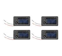 GIWFBQTR Lot de 4 BoîTes à Piles, PièCes de Rechange pour Lanterne Solaire pour Lanternes Suspendues Extérieures
