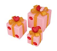 GIWFBQTR Love Lips Ensemble de Trois Pièces Saint-Valentin Décoration Saint-Valentin Décoration d'anniversaire B