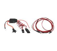 GIWFBQTR RC 30A Mini Contrôleur de Vitesse Électrique Brossé ESC Brosse Contrôleur de Vitesse de Moteur Électronique Double Sortie, Prise PH2P