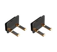 GIWFBQTR Support de Sèche-Cheveux à Air Mural, Aucun Perçage Requis, Organisateur de Rangement pour Sèche-Cheveux Électriques et Accessoires