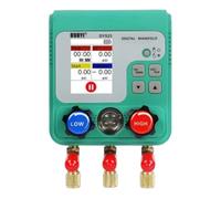 Giwnhvx 0-6000 Kpa Technique de réfrigération HVAC Testeur de température numérique Manifold Gauge mètre sous vide Réfrigérant Réparation liquide