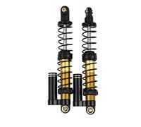 Giwnhvx 1/10 TéLéCommande Rock Truck Aluminium 100MM Ensemble D'Amortisseurs de Suspension pour SCX10 II AXIAL -4 D110,2 PièCes SéRies