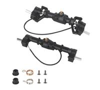 Giwnhvx 1 : 12 voitures télécommandées d'escalade mises à niveau et modifiées pour essieu de porte avant et arrière différentiel verrouillage assemblée pièces de rechange jouet