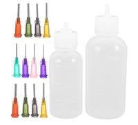 Giwnhvx 1 Ensemble de Bouteilles en Plastique Personnalisées, Outil de Remorque, Bouteille de Glaçage en Céramique, Bouchon en Caoutchouc, Remorque pour Glaçage de Poterie