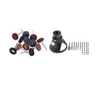 Giwnhvx 1 ensemble de fraises à bois électriques pour perceuse manuelle et 12 brosses abrasives polies
