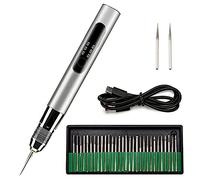 Giwnhvx 1 ensemble de stylo de gravure électrique SB rechargeable mini stylo de meulage sans fil, outil de gravure A,