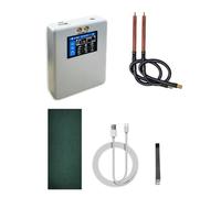 Giwnhvx 1 ensemble portable 5,1 cm écran couleur Spot Welder 2.4A Charge rapide Machine de soudage par points Blanc pour batterie 18650