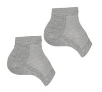Giwnhvx 1 paire de chaussettes orthopédiques en gel pour augmenter la hauteur de la voûte plantaire, semelle intérieure unisexe, gris, facile à utiliser