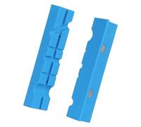 Giwnhvx 1 paire de mâchoires souples pour étau d'établi - 12,7 cm - Couvre-mâchoires universelles - Design multi-rainures - Serrage en métal et plastique