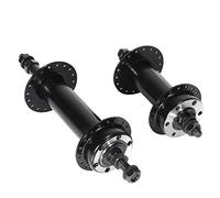 Giwnhvx 1 paire de moyeux de vélo à dégagement rapide, axe avant et arrière, axe creux avec espacement standard