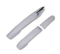 Giwnhvx 1 Paire Garde-Boue Vélo avec Arrière Une LED Montagne 24 26 27,5 Pouces Garde-Boue De Vélo Garde Boue Avant/Arrière, Gris