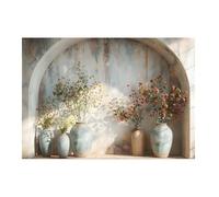 Giwnhvx 1 pièce de tissu pour fond photo en tissu, comme montré, simple de plantes pour l'atmosphère du studio photographique intérieur.