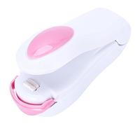 Giwnhvx 1 pièce portable de la famille Mini thermoscellage Machine céramique Impulse scellant Seal Bag 'emballage Capper plastique Sealer + Rose