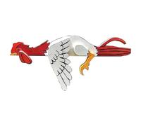 Giwnhvx 1 Pièce Poulet Art Décor Cadeau Repos Coq Rail Pet Extérieur Décoratif Jardin Enjeux