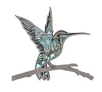 Giwnhvx 1 Pièce Sculpture en Bois d'animaux en 3D, Décoration de Cabane d'oiseaux, Statues d'animaux en Bois Brut pour la Décoration Murale Rustique, Art en Buis pour et la Chambre à Coucher