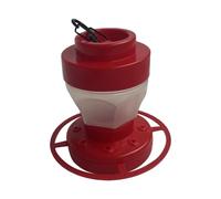 Giwnhvx 1 Pièces Mangeoires à Oiseaux pour L'Extérieur - Circulaire Anti-Abeilles avec 8 Ports