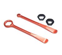 Giwnhvx 10 mm/13 mm/22 mm/27 mm/32 mm Outil de levier de pneu Cuillère Kit de changement de pneu de moto Ensemble de clés Combo Leviers Kit de réparation de pneu Outil D