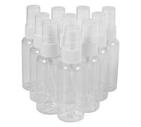 Giwnhvx 10 Pcs 50 ML Transparent en Plastique Parfum Atomiseur Miniature Vide PulvéRisation Peut Remplir Bouteille Voyage Bouteille