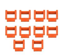 Giwnhvx 10 PCS PCIE Riser Card Verrou Vertical Mount Locker 1X 16X PCIE Extension pour Mining ETH BTC Riser-Orange