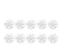 Giwnhvx 10 pièces. Mini pale de ventilateur en plastique Petit moteur de ventilateur de sèche-cheveux de puissance Accessoires de ventilateur de ventilateur domestique Accessoires