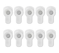 Giwnhvx 10 Pièces Serrures de Sécurité Porte de Four Maison Porte Micro-Ondes Anti-Ouverture Fermoir Fixateur Sans Trou Fermoir de Verrouillage Serrures de Protection